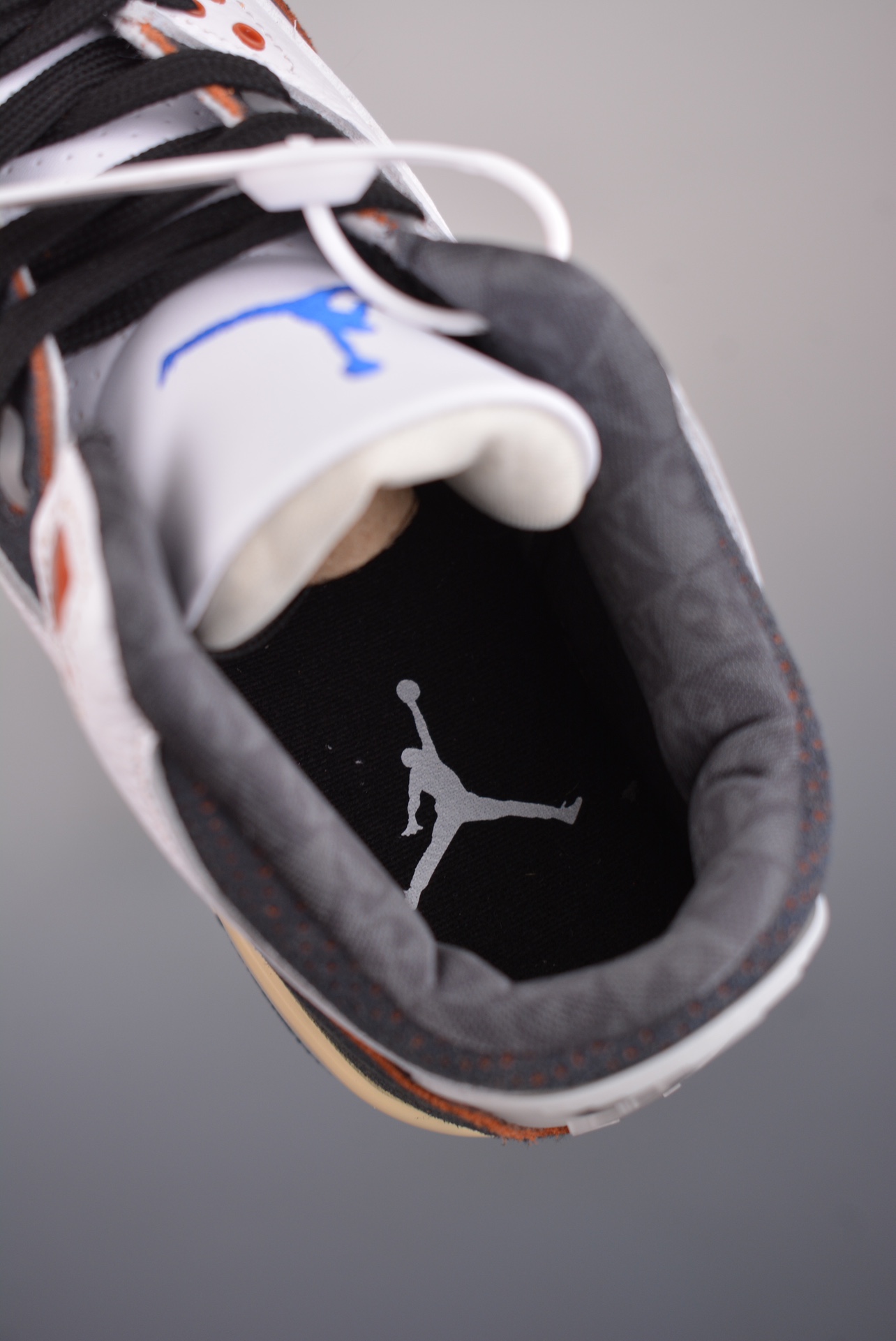 Nike Air Jordan 3 Retro Quai 54 White Dark Blue FZ5649-100