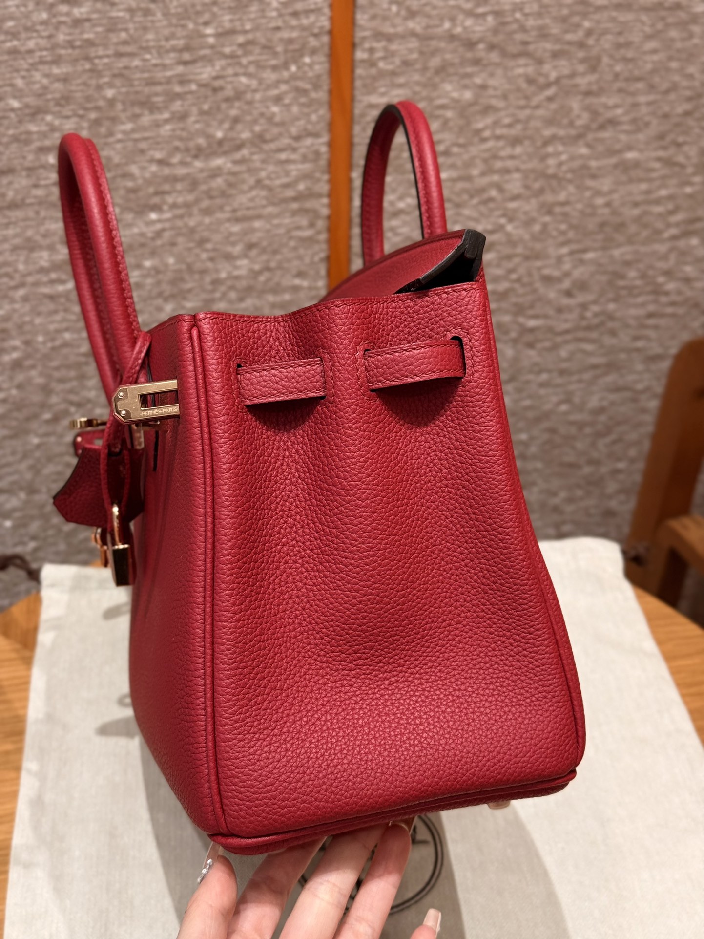 Hermès Birkin B5Ruby Handbag (Handmade to Order)