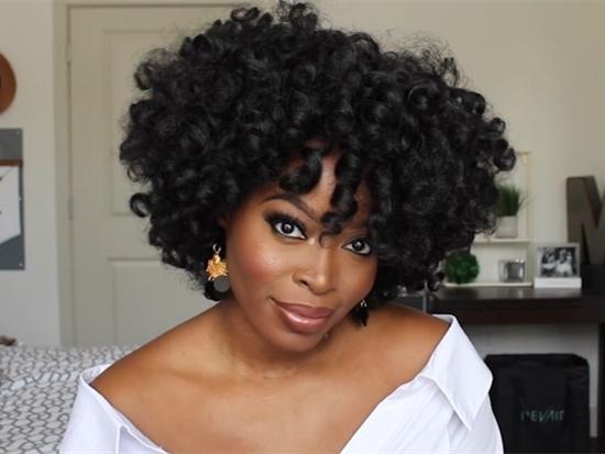 New Short Curly Kinky Wigs for Black Women