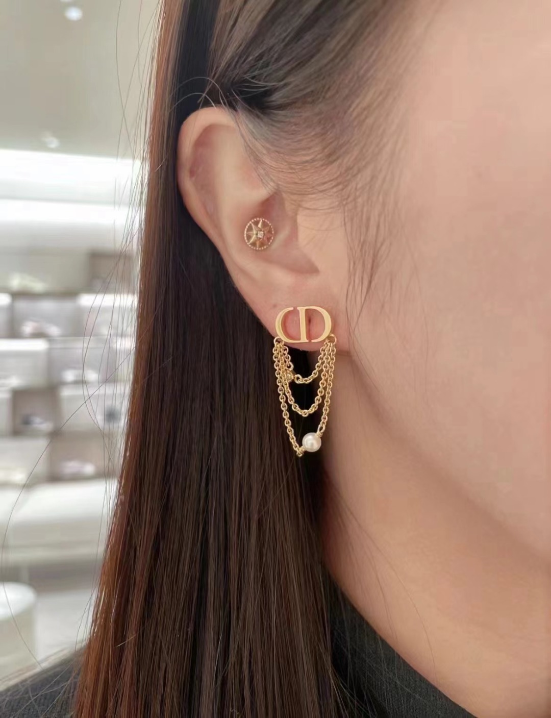 Dior tassel earrings