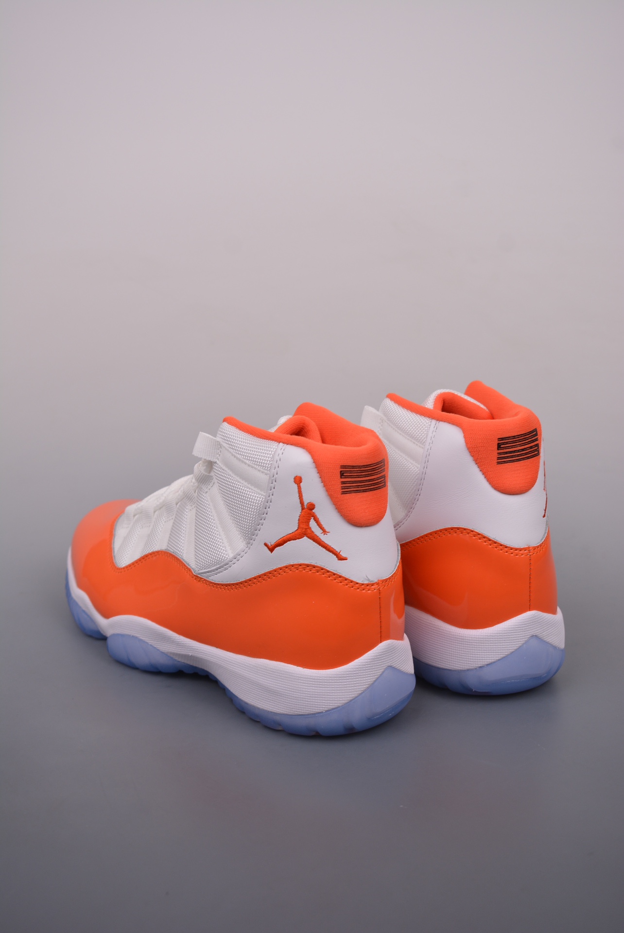Air Jordan 11 Retro White and Orange 378037-002