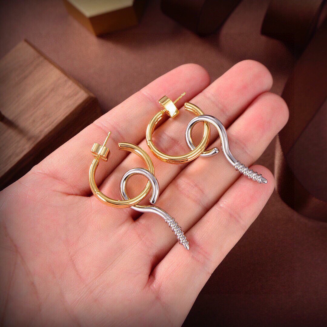 Balenciaga new screw earrings