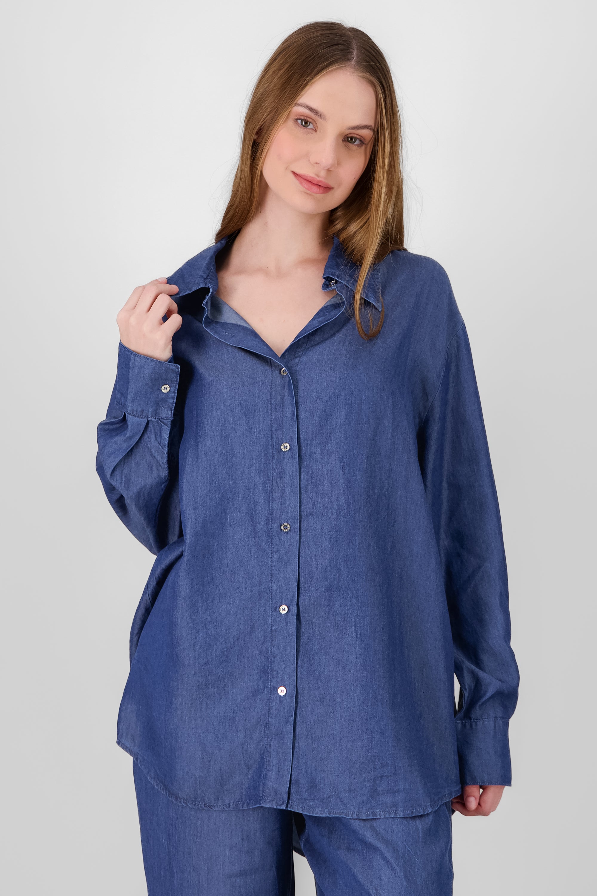Denim Oversized Shirt