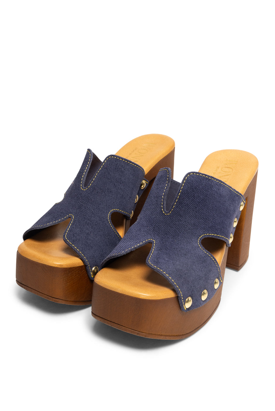 Sandalia Wooden Denim