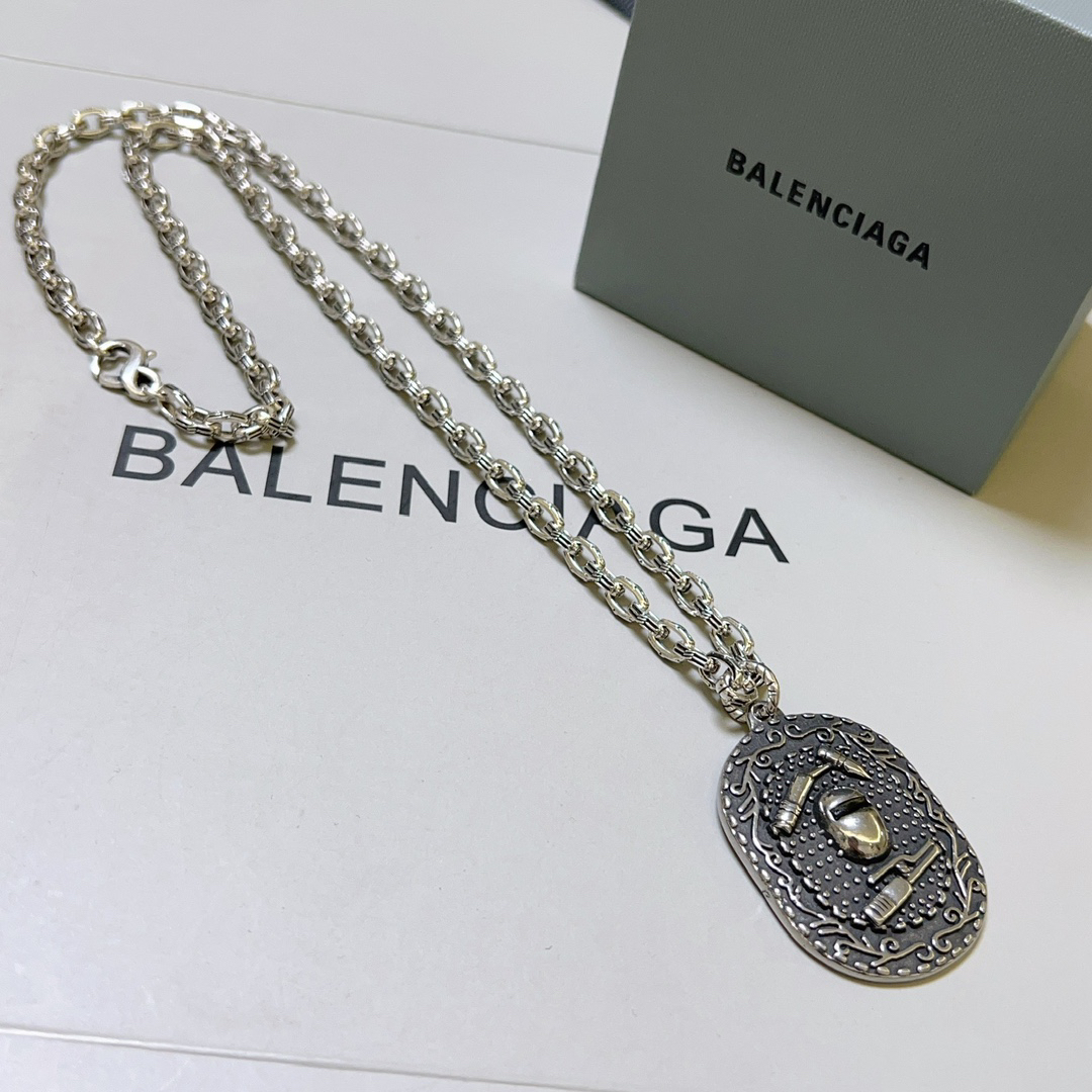 Balenciaga Welder Chain Vintage Necklace