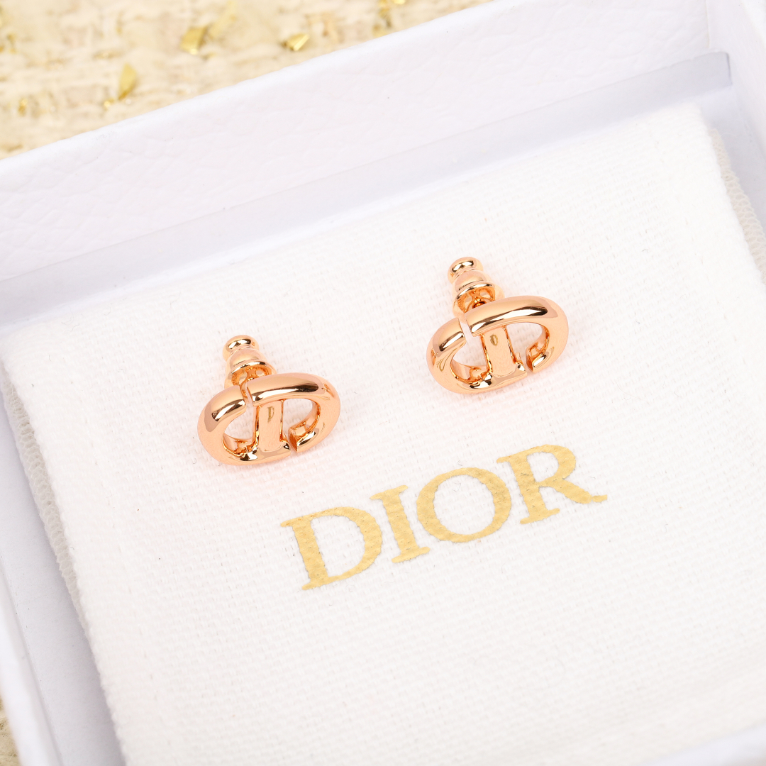 Dior CD letter earrings