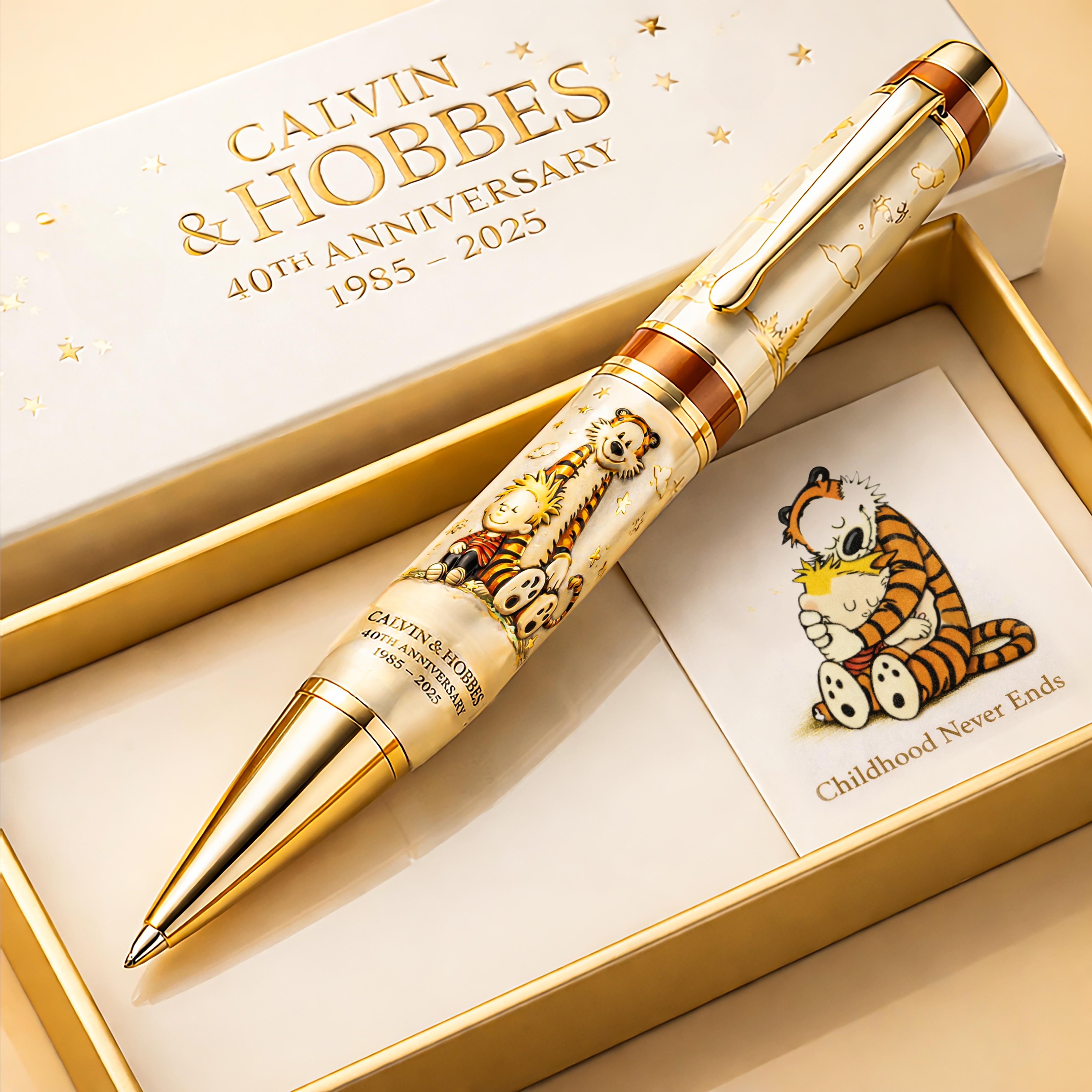 ✨ Calvin & Hobbes 40th Anniversary Commemorative Pen