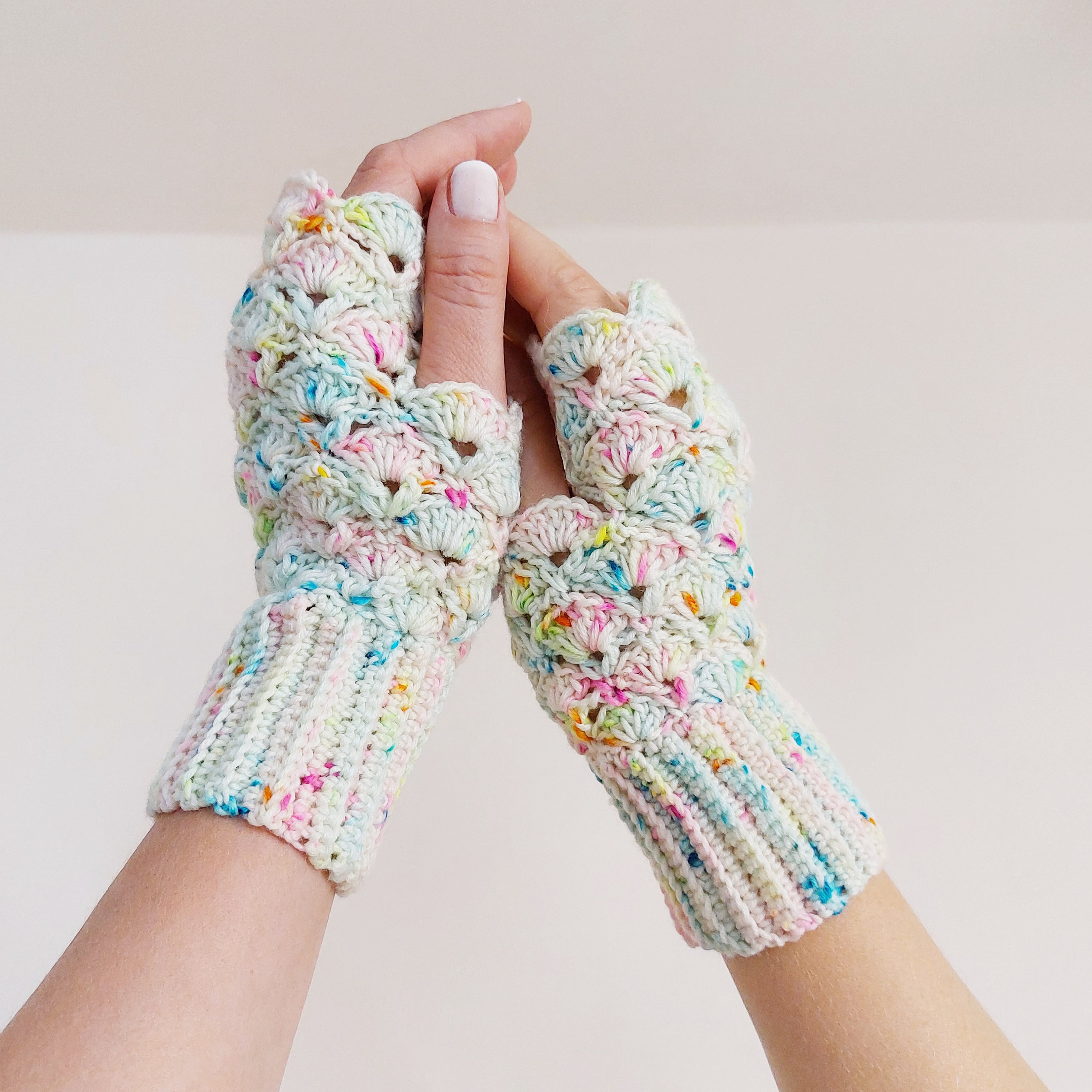 🎄CHRISTMAS ON SALE🔥Hand Knitted Premium Wool Cozy Fingerless Gloves