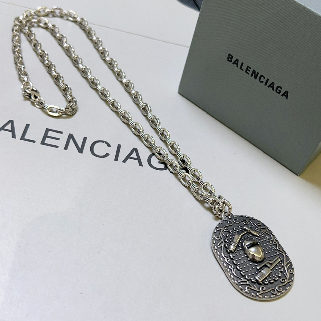 Balenciaga Welder Chain Vintage Necklace