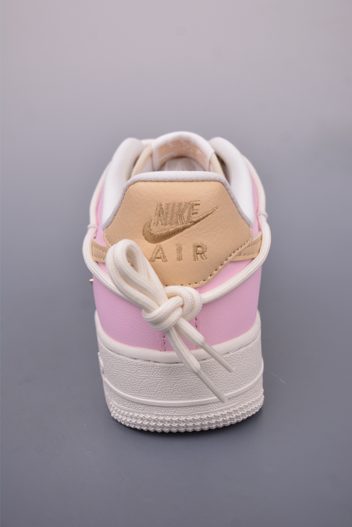 Nike Air Force 1 07 Low Sneakers Thick Rope Bandage Pink Honeydew Gold Hook ZB2574-600