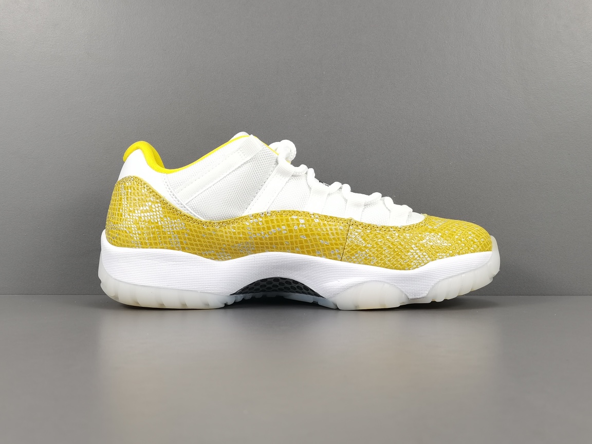 Nike Air Jordan 11 Retro LowYellow Python AH7860-107