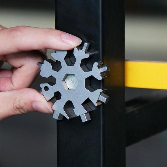 🎅Early Christmas Sale🎅 18-in-1 Snowflake Multi-tool (BUY 2 GET 1 FREE NOW ! )