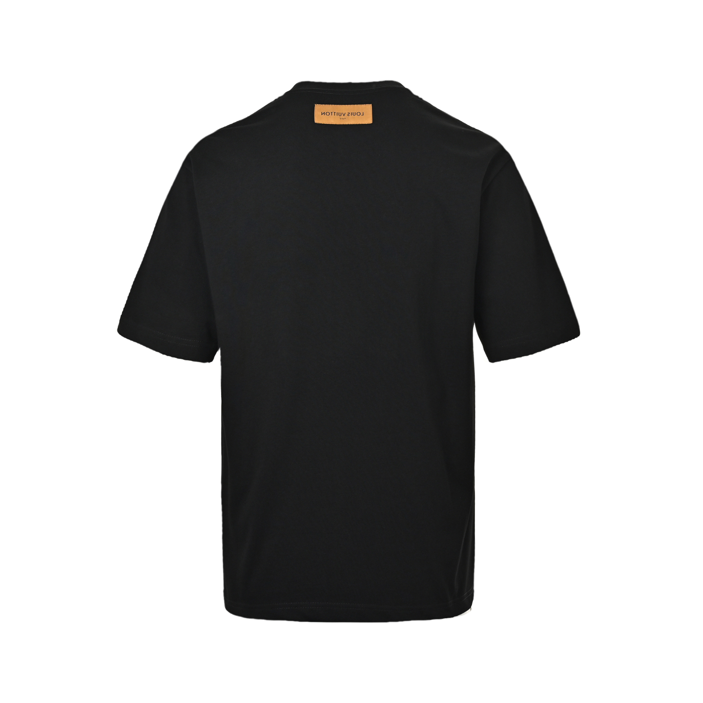 Louis Vuitton hand-painted graffiti large letter logo short sleeve