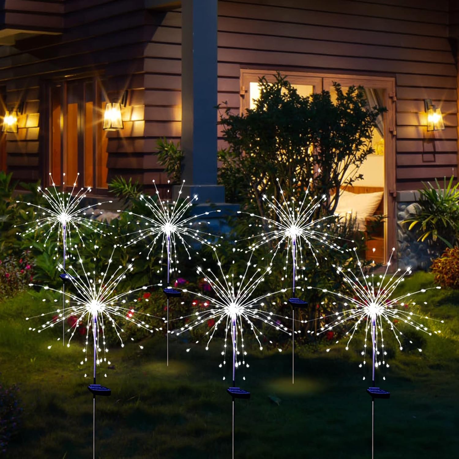 🔥ON SALE 59% OFF🔥Waterproof Solar Garden Fireworks Lamp