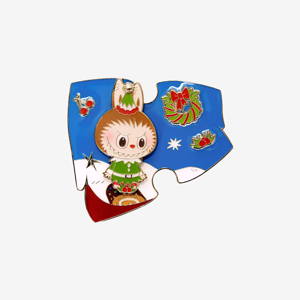 POP MART THE MONSTERS Let's Christmas Series-Fridge Magnet  [1 Blind Box]