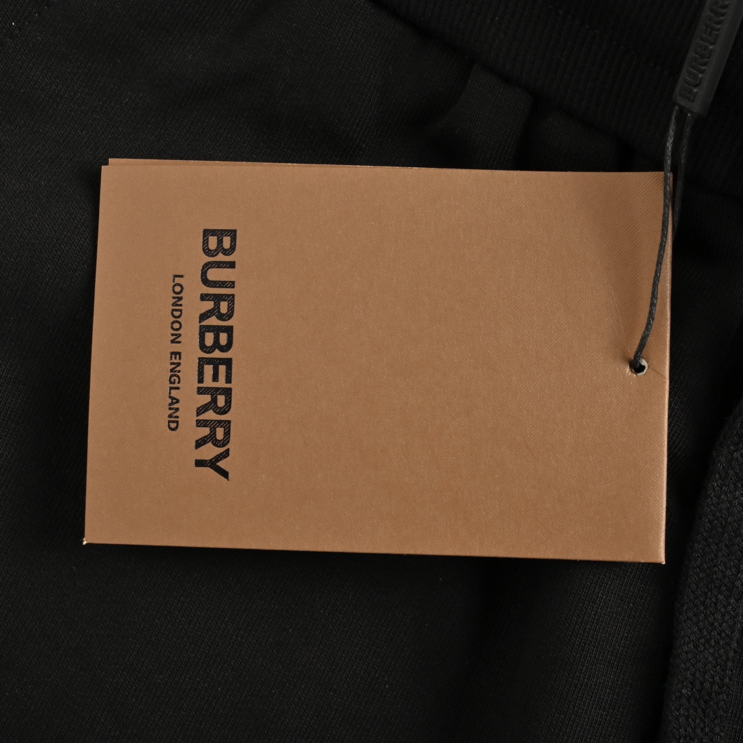 Burberry 24Fw red TB embroidered trousers