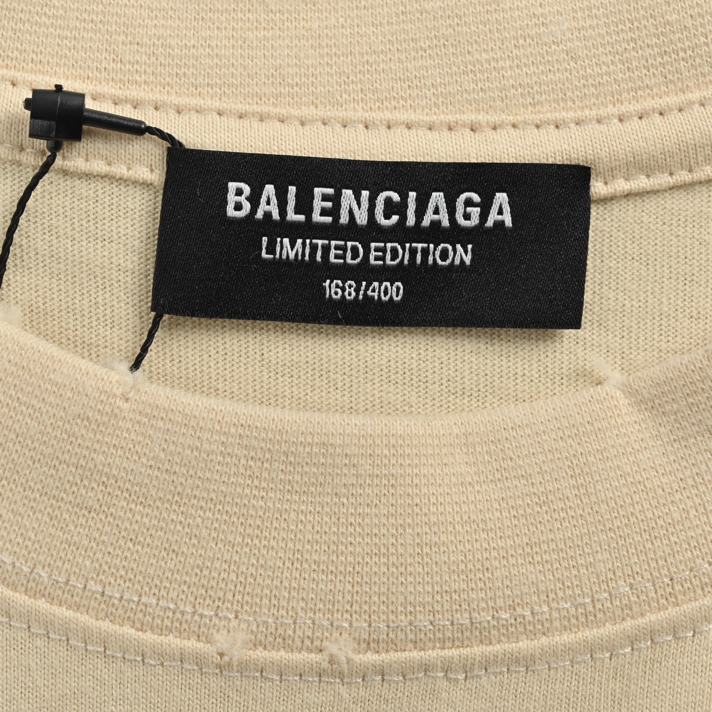 Balenciaga Short sleeves with front and back notes printed