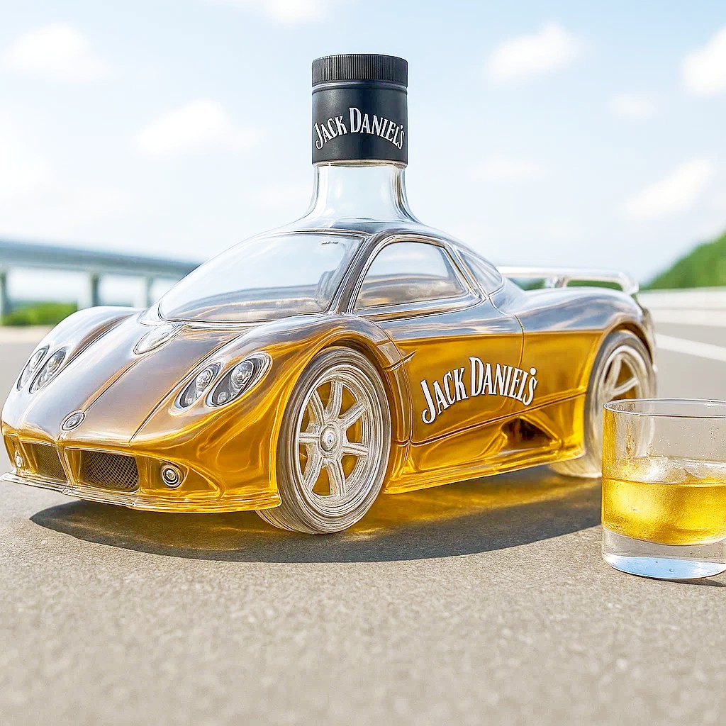 Pagani Zonda F Super Sports Car Whisky Decanter