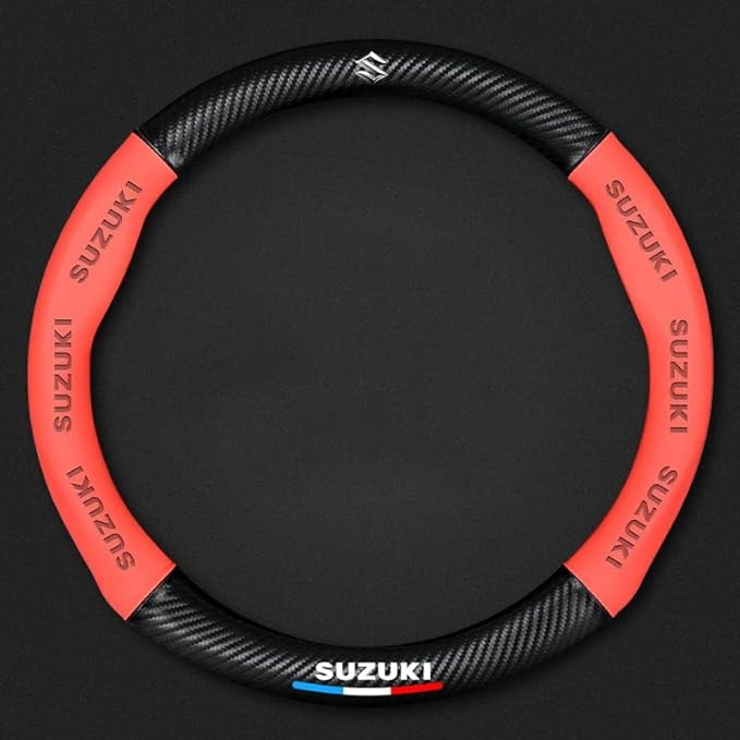 Leather Car Steering Wheel Cover