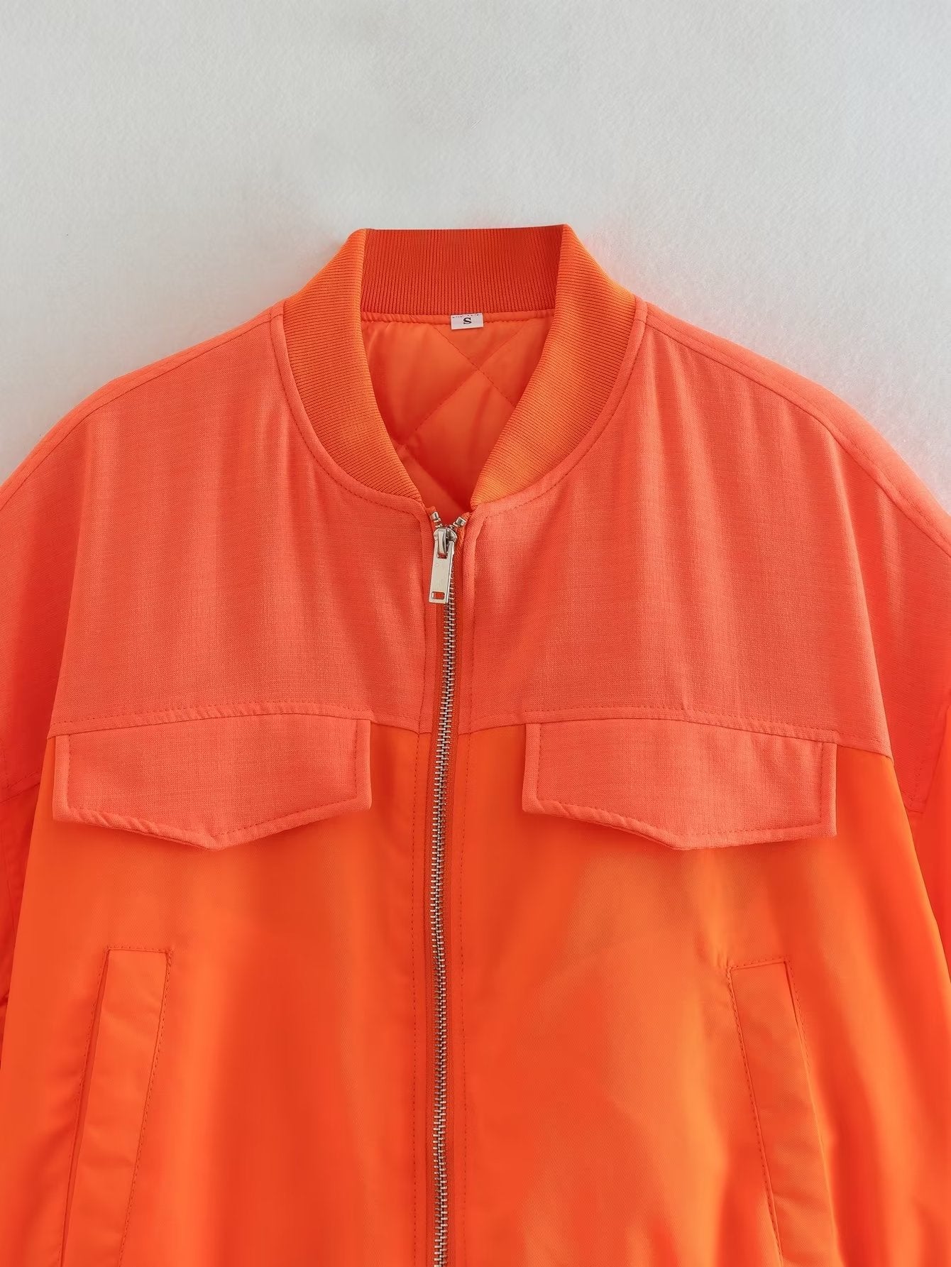 Fall Women Clothing Loose Casual Long Sleeve Jacket Cotton Coat