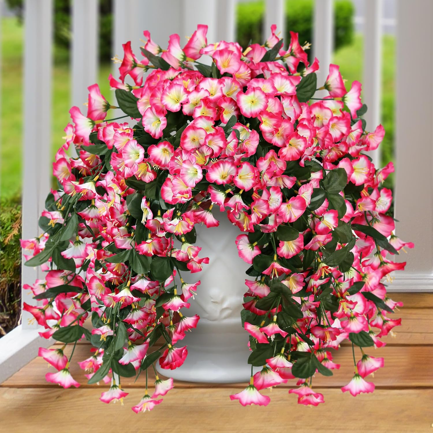 🔥ON SALE - 45% OFF🔥Artificial Faux Hanging Flowers Plants - UV resistant, Waterproof，Windproof