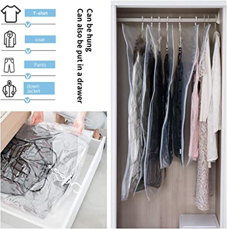🔥Hot Sale🔥 Hanging Vacuum Storage Bags