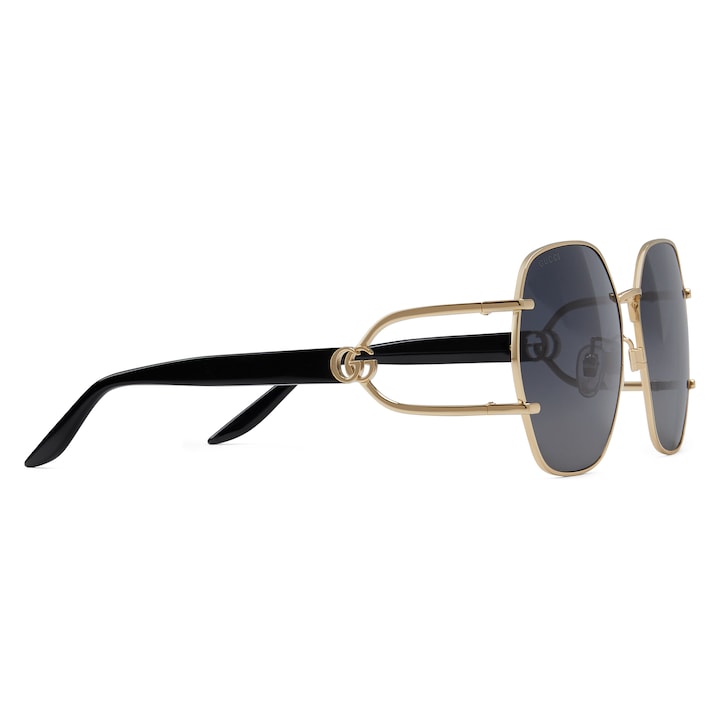 Gucci Geometric Frame Sunglasses