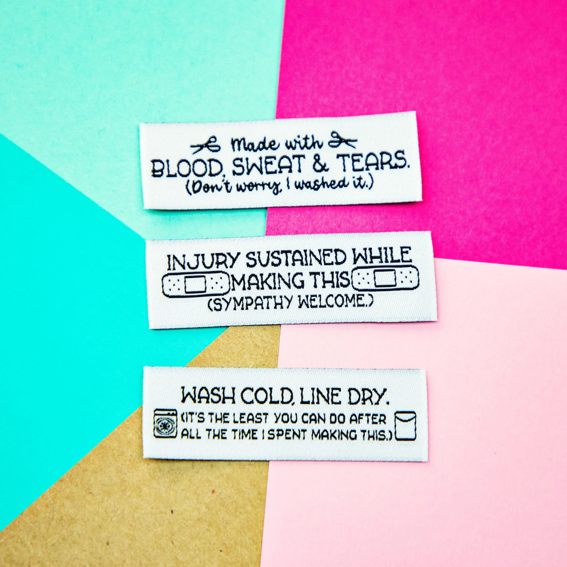 Cute Sewing Labels | Woven Labels