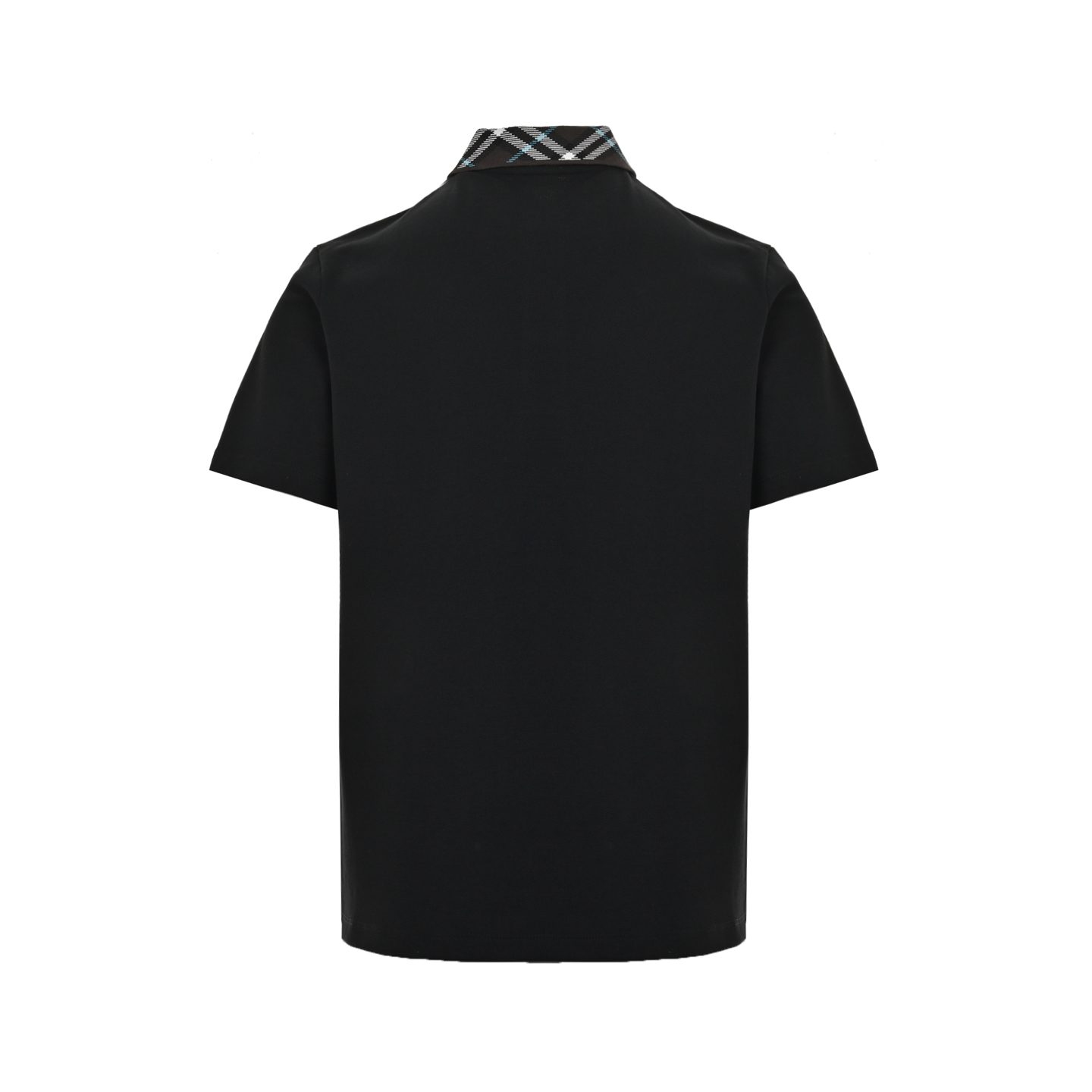 Burberry 25ss collar check Polo short sleeve