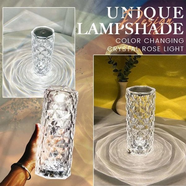 (🔥Mother's Day Sale 50% OFF ) - Touching Control Rose Crystal Lamp-Buy 2 Get 10% OFF & FREE SHIPPING