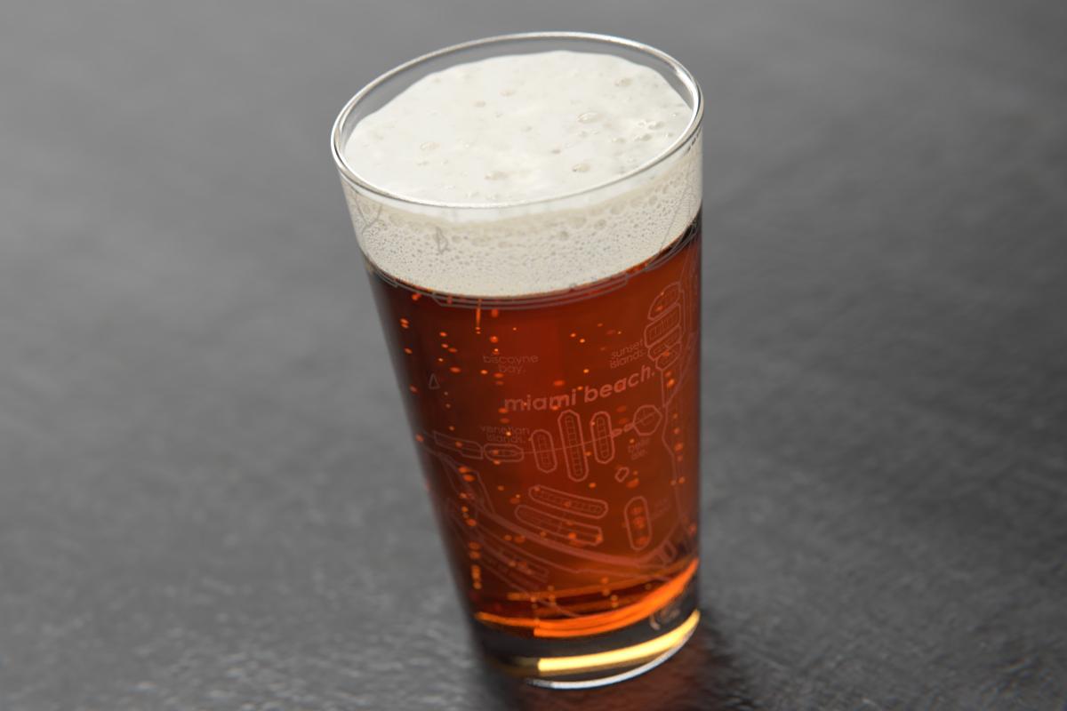 Home Town Map Pint Glass