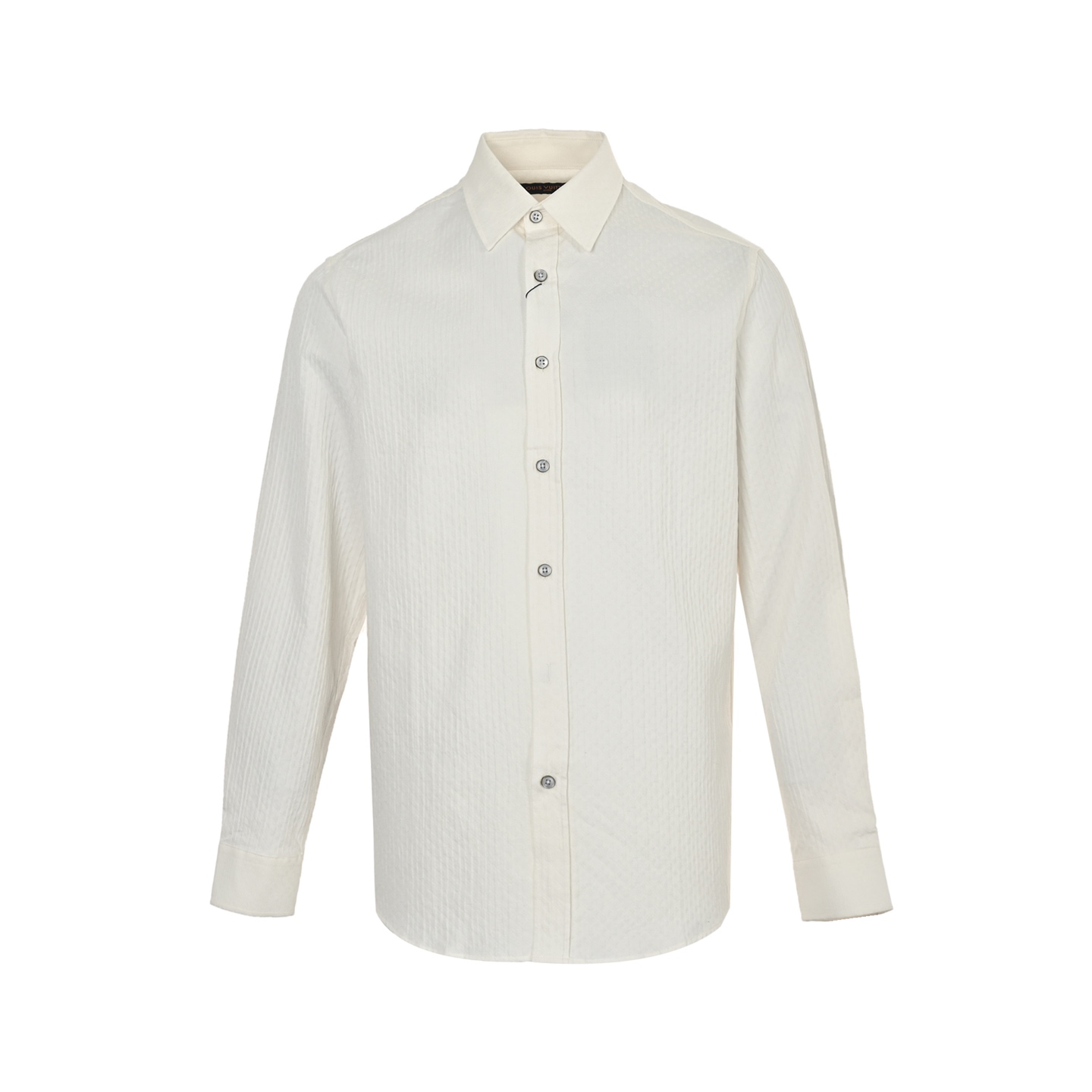 Louis Vuitton 25ss vertical striped cotton-blend shirt
