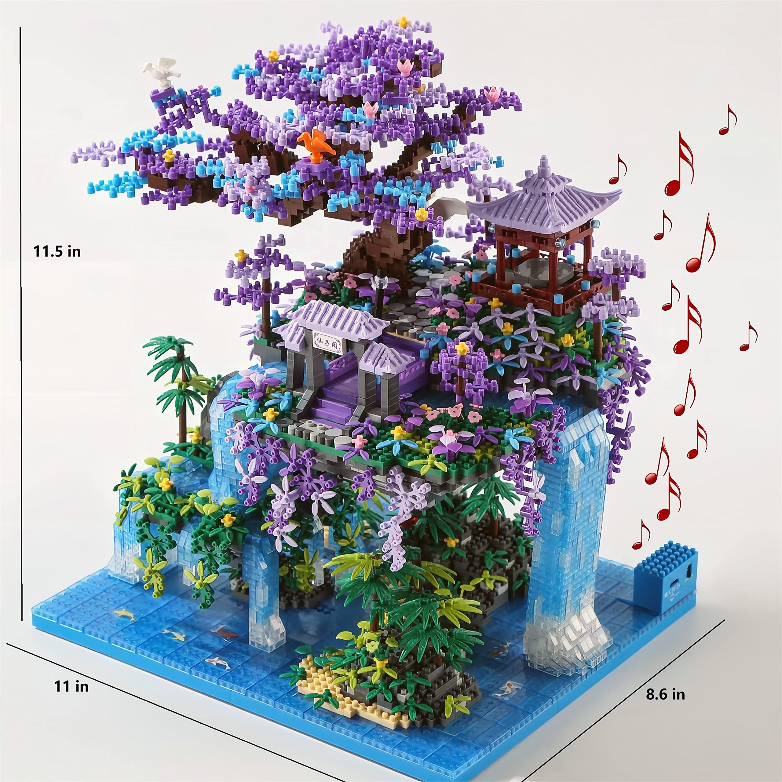 🌸 Sakura Tree House Building Set – 4574 PCS
