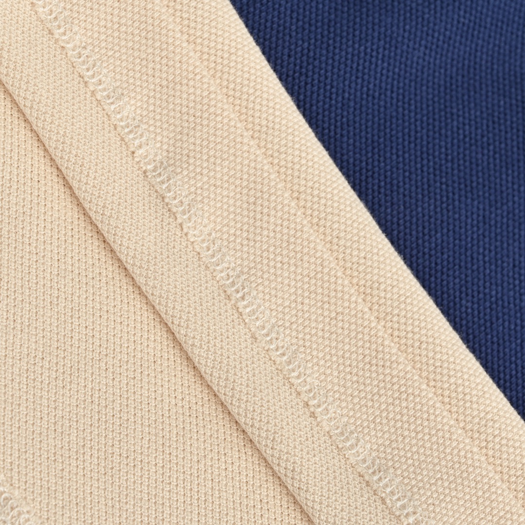 Gucci Double G embroidered colorblocked Polo short sleeves