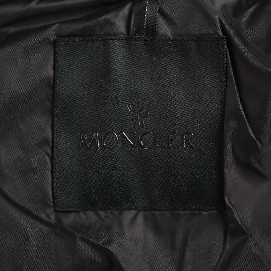 Moncler side panel hooded down jacket