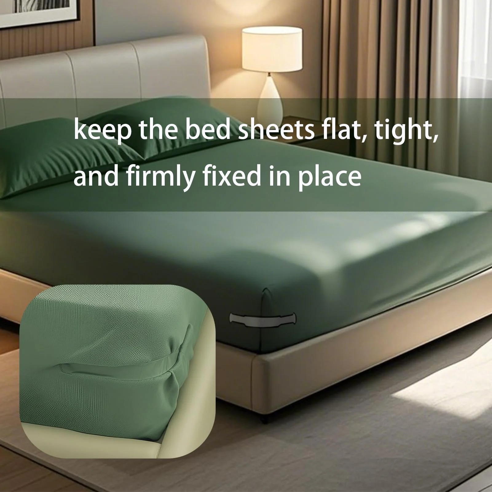 💖💖Sheet Holders - Secure Bed Sheets Firmly in Place