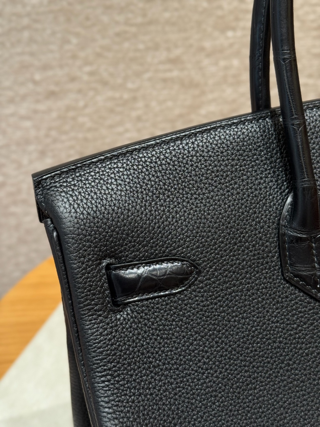 Hermès Birkin Touch 89noir Handbag (Handmade to Order)