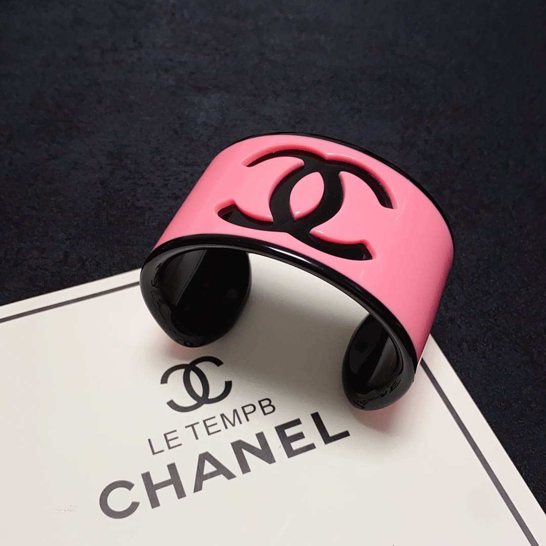 Chanel high quality acrylic colorful bracelet