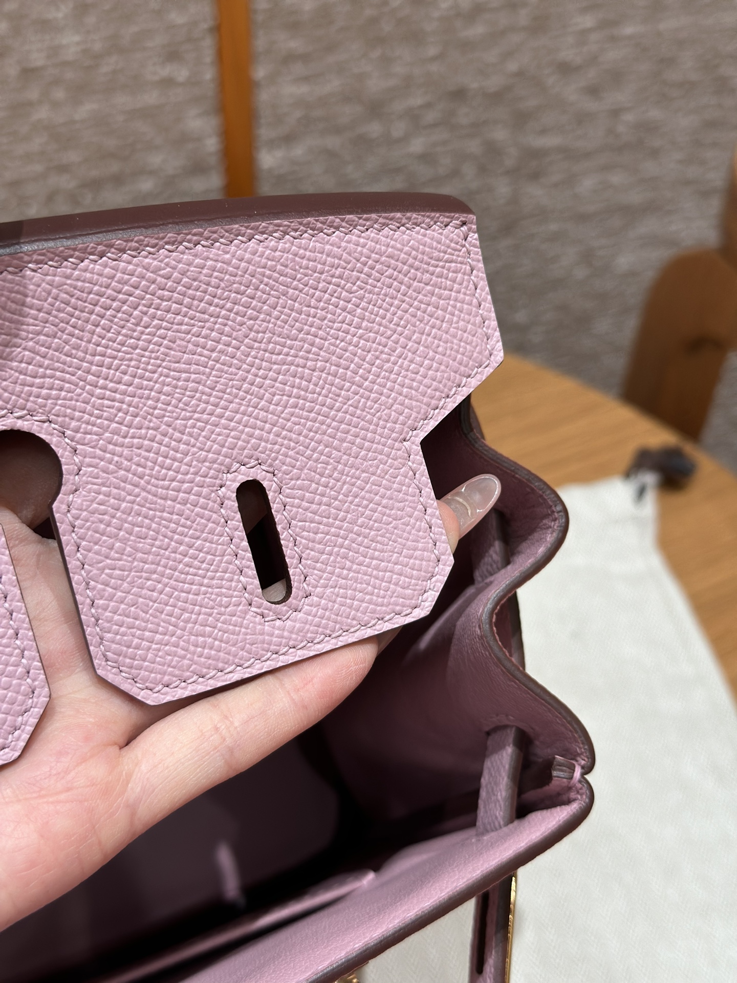 Hermès Birkin x9Mauve (Handmade to order)