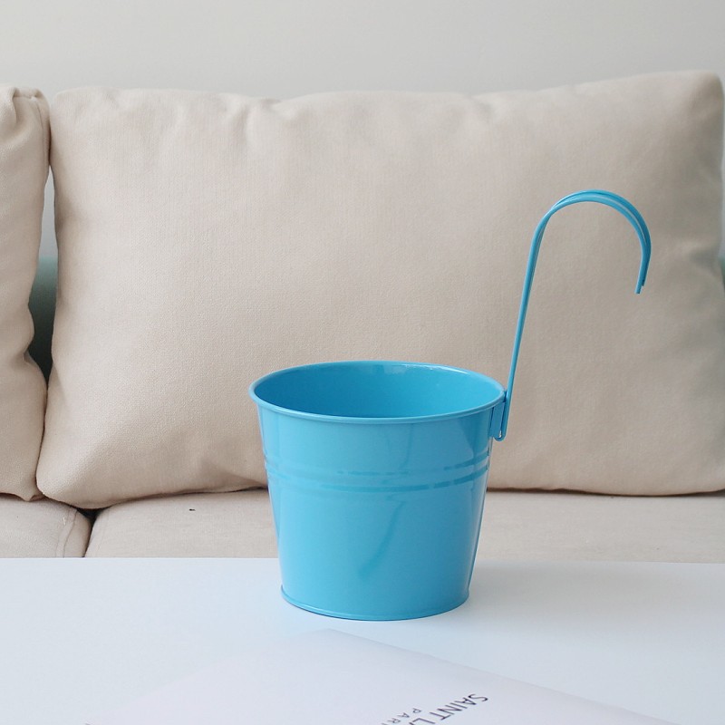🎍🎍Metal Bucket Hanging Flower Pot(🌺Flash Sale - 50% Off)