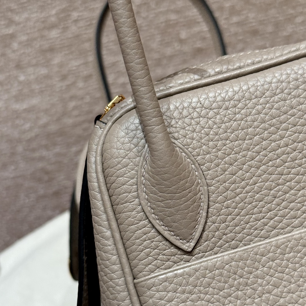 Hermès Lindy M8Gris Asphalte Handbag (Handmade to Order)