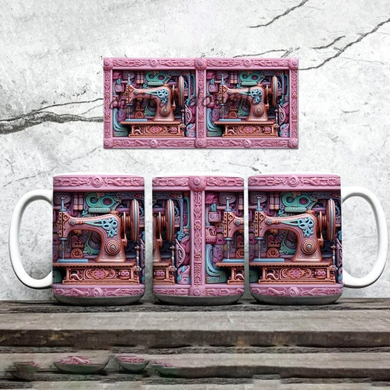 💖Valentine's Day Hot Sale🎁3D Sewing Mug