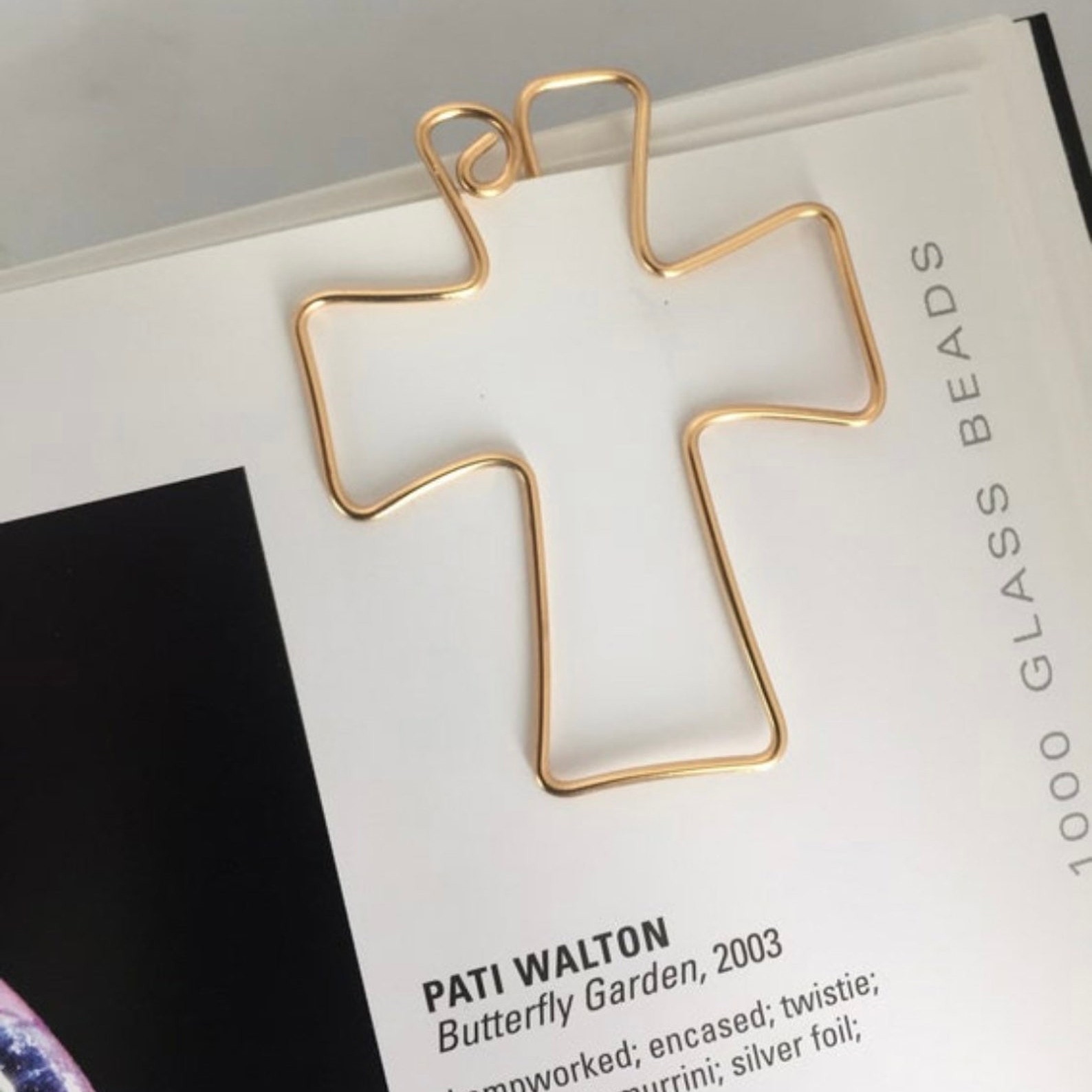 💖Teacher Gift, Cross Bookmark, Thank You Teacher Gift