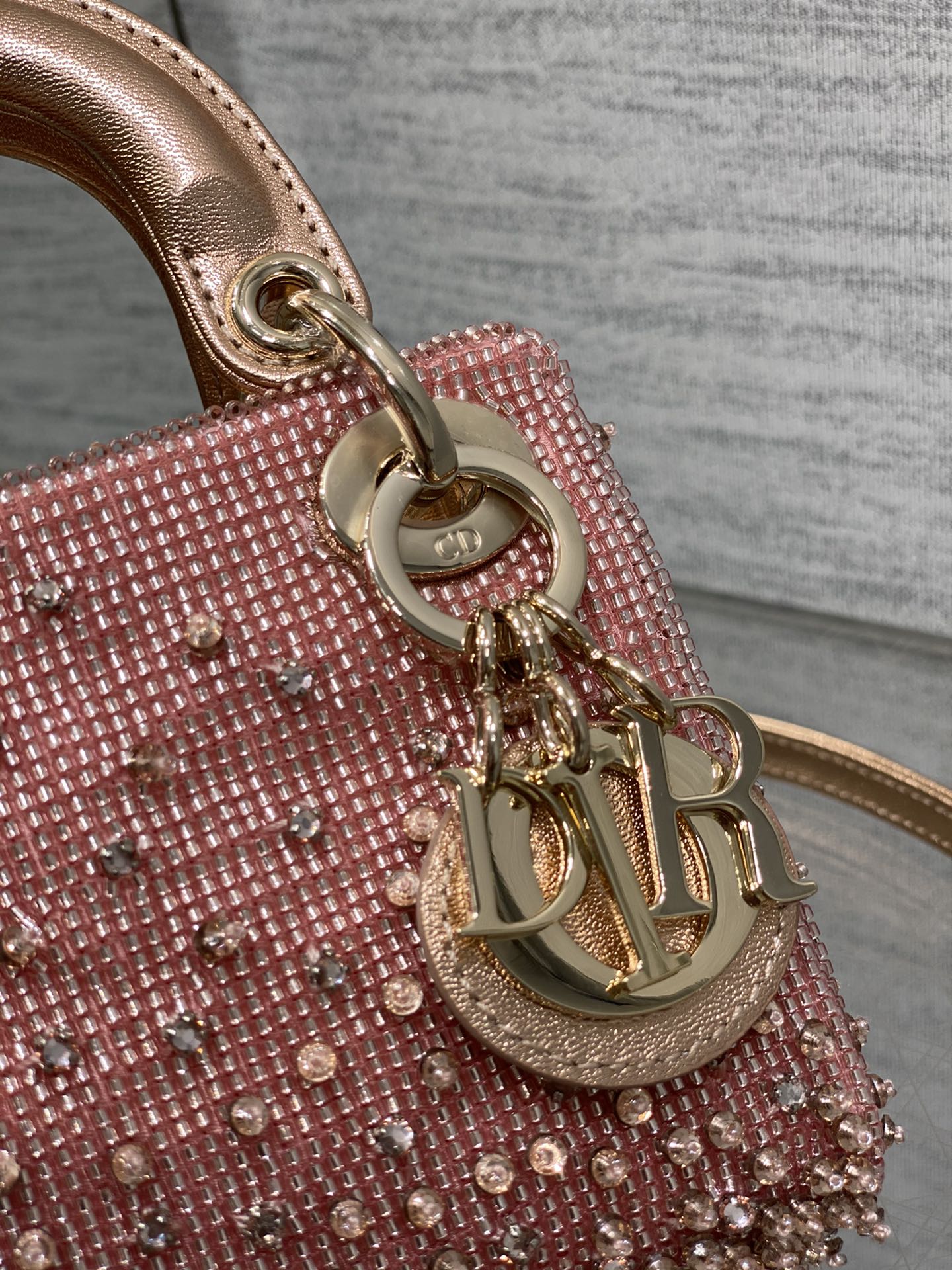 Dior Lady Limited Edition Beads Micro Series Princess Diana Bag