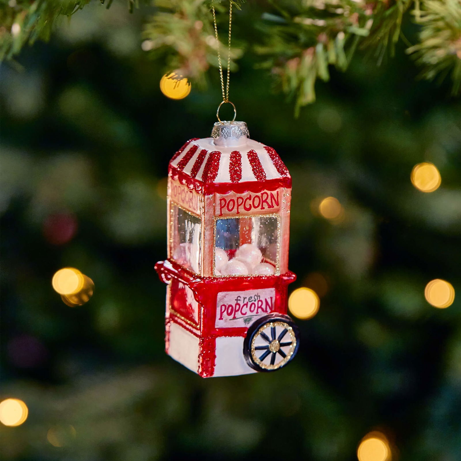 Popcorn Machine Ornament