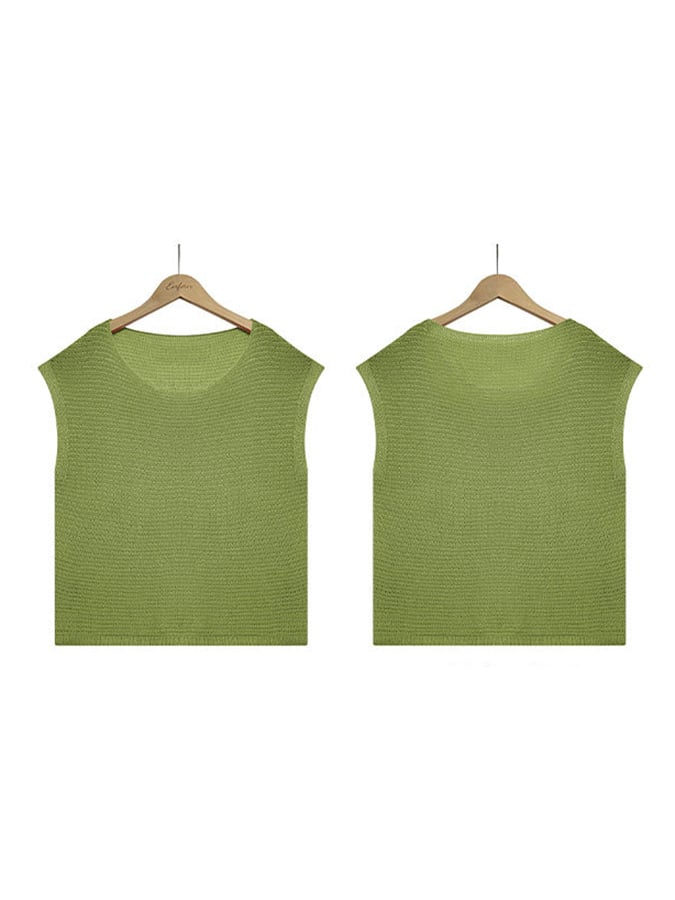 Women's Crew Neck Casual Resort Knitted Top