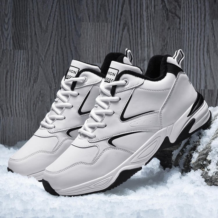 Men's And Women's Winter Plush Sneakers