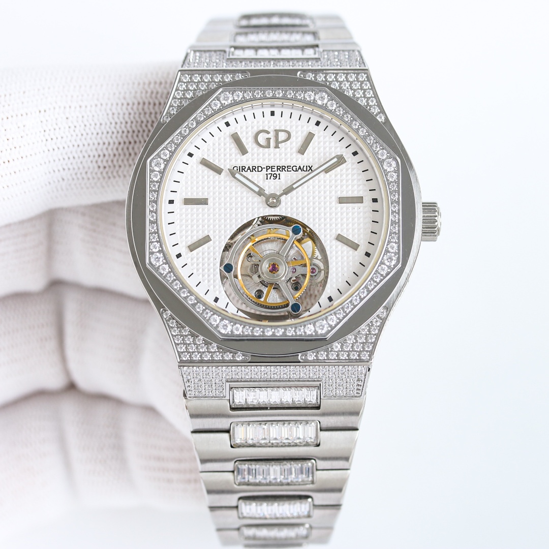 Patek Philippe LAUREATO series 99105-41-232-41A true tourbillon watch