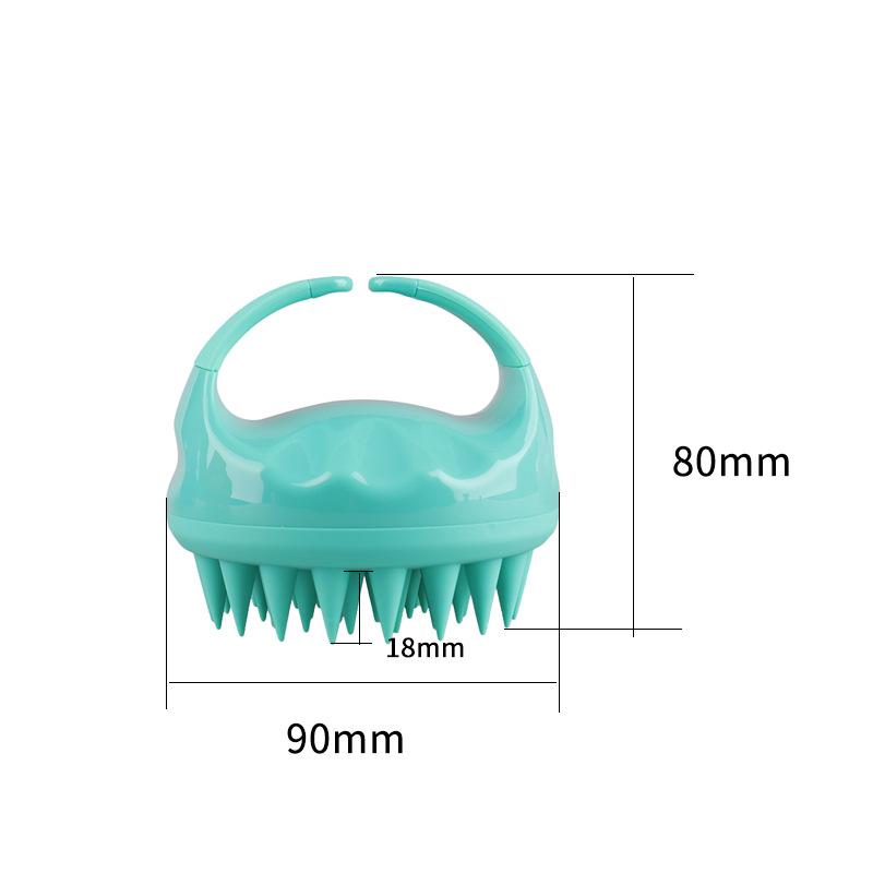 Soft Silicone Hair Scalp Massager Shampoo Brush