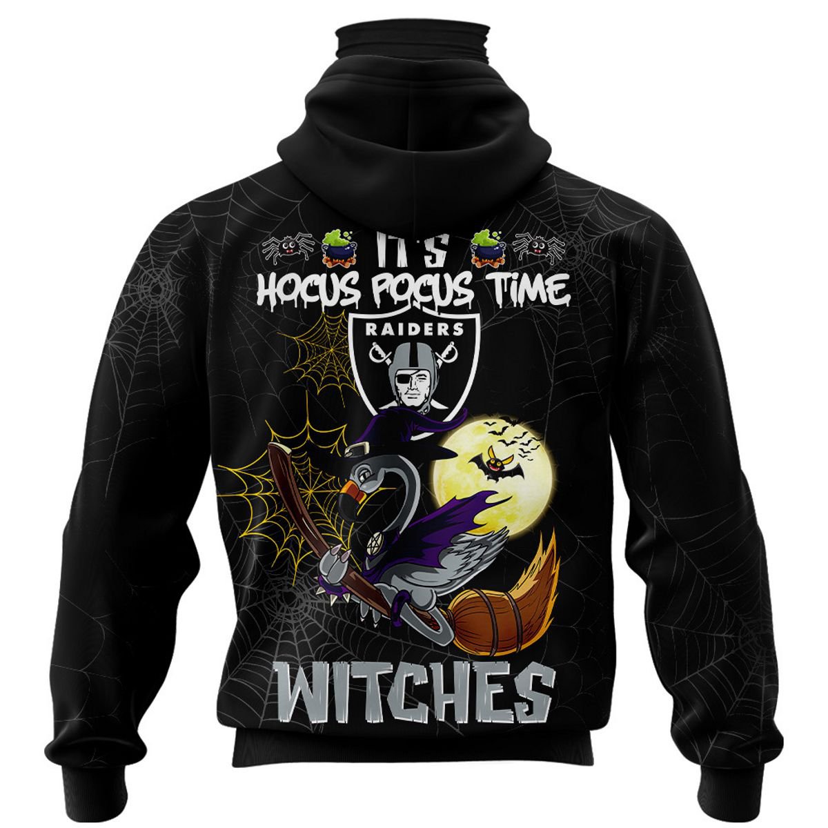 LAS VEGAS RAIDERS 3D HOODIE HALLOWEEN002